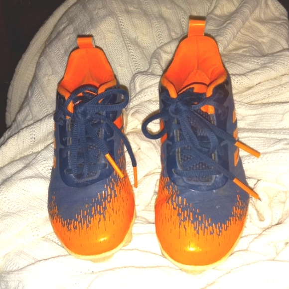 adidas Shoes Orange Baseball Cleats Poshmark